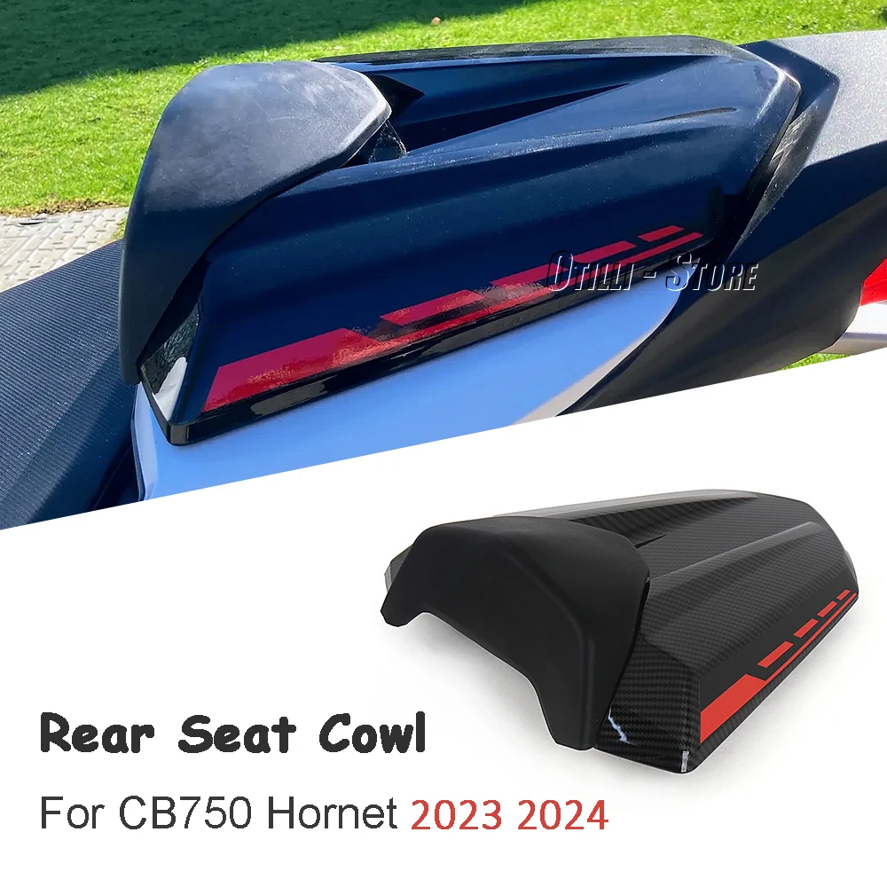 

For Honda CB750 Hornet 2023 2024 Motorcycle Rear Seat Cowl Carbon Fiber Backseat Cover Fairing Moto Accessoires