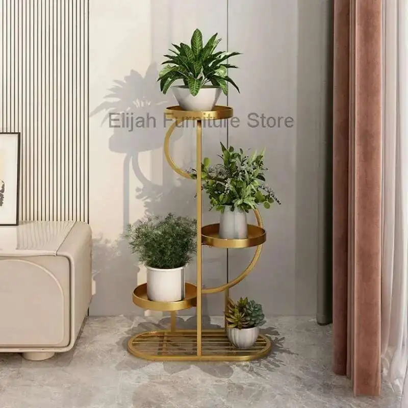 Легкая роскошная современная эстетичная подставка для цветов Минималистичная дизайнерская подставка для цветов для гостиной Свадебное украшение Porte Furniture