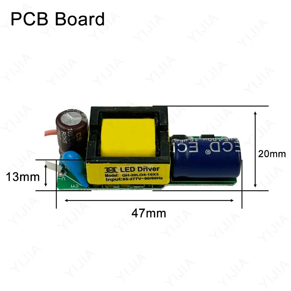 LED Driver DC 18-39V 30-60V 39-85V 900mA 600mA 420mA 300mA Lighting Transformers For 7W 10W 12W 15W 18W 20W Power Supply