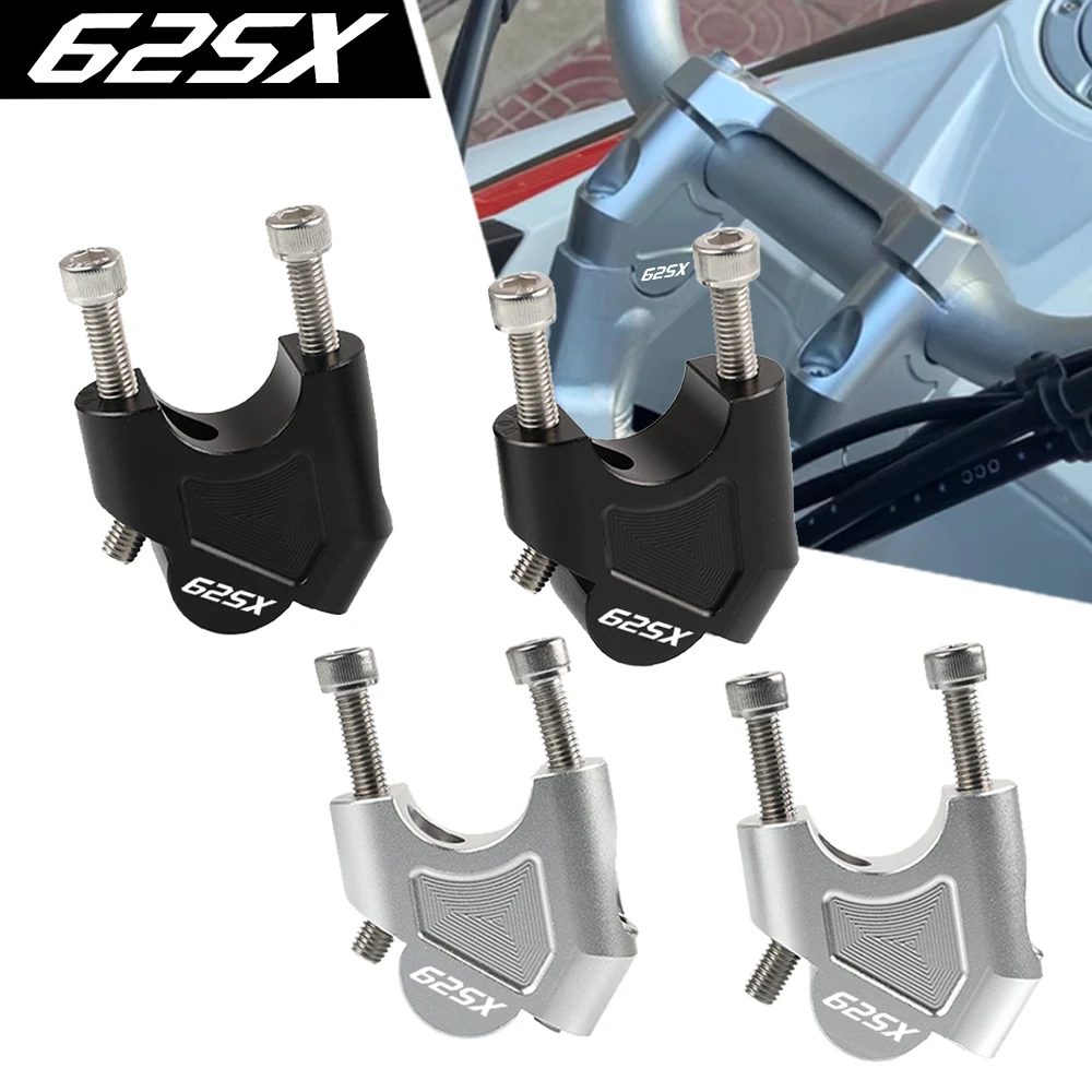 

Motorcycle Accessories Handlebar Riser Clamp Mount Handle Bar Heighting Back Move Adapter For KOVE 625X 625 X ADV 2025-2026-2027