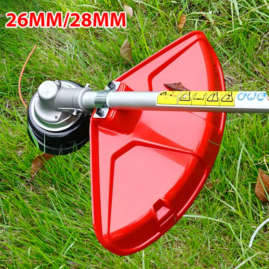 VARIEA-High-Quality 26/28mm Plastic Trimmer Guard for Curved Shaft Strimmers - Easy Install, Durable & Lightweight