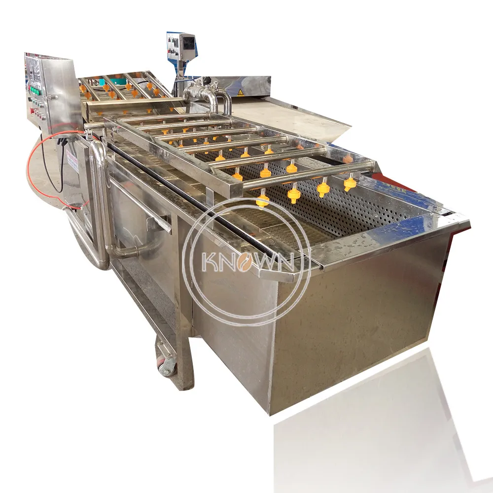 

Commercial Ozone Fruit And Vegetable Washer Cleaning Bubble Carrot Cassava Apple Washing Machine Cassava Cleaning Machine