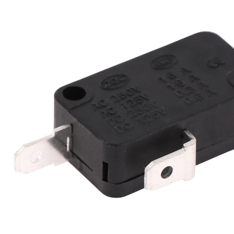 ~* Hot Sale 5PCS -103 Microwave Oven Door Switch Fit For Microwave Washing Machine Rice Cooker 16A 250V 2 Pins