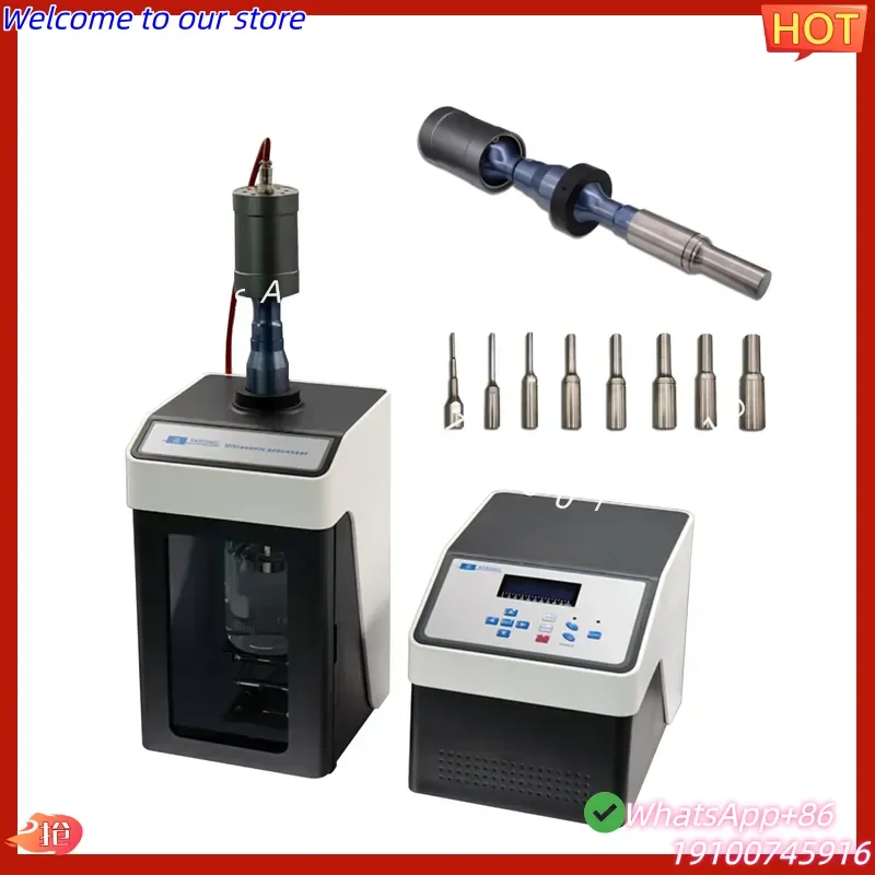 2026Hot 20K 2000W Cheap 5L Continuous Flow Ultrasonic Mixer Sonicator Extraction Emulsifier Ultrasonic Homogenizer