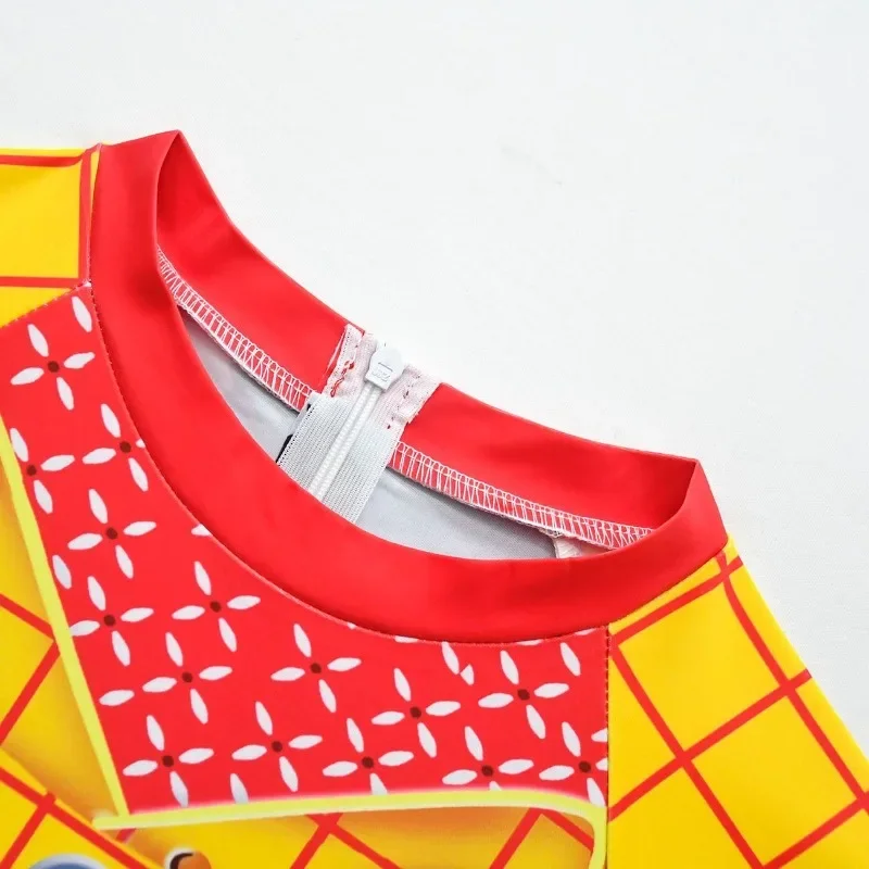 توي ستوري الطنانة الخفيفة وودي تريس كيدز أنيمي الكرتون سريعة الجافة قطعة واحدة ملابس السباحة السراويل الفتيان الفتيات شخصية الشاطئ البدلة #6