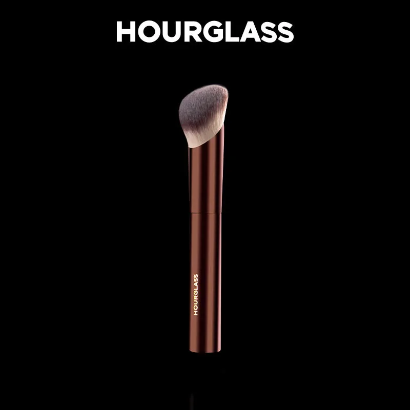 Hourglass Makeup Brush- No.1001 Ambient Soft Glow Foundation Brush Soft Fiber Hair Fashion Design Single Face Brush