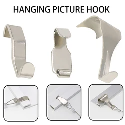 20pcs/S-Shaped Hooks, Various Styles of Art Painting Exhibition Rail Hooks, Suitable for Gallery Image Hanging Systems