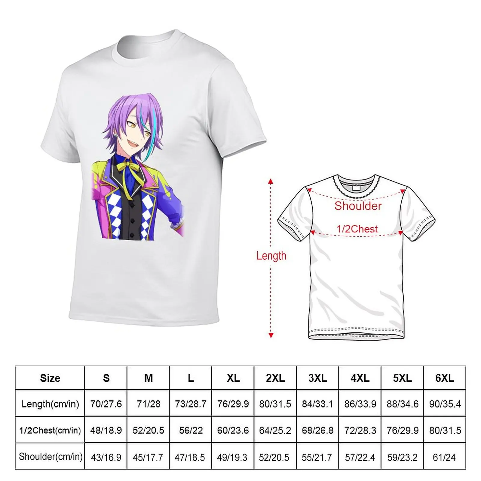 Project Sekai Rui Kamishiro T-Shirt funny t shirts cotton t shirt man casual t shirt man plain T-shirt