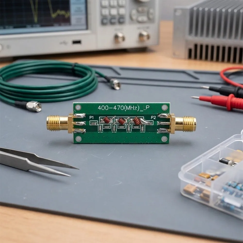 Power Electronic Component PCB Filter Module Specifications Tin Plating Process Board Dynamic Range Low Pass Filter