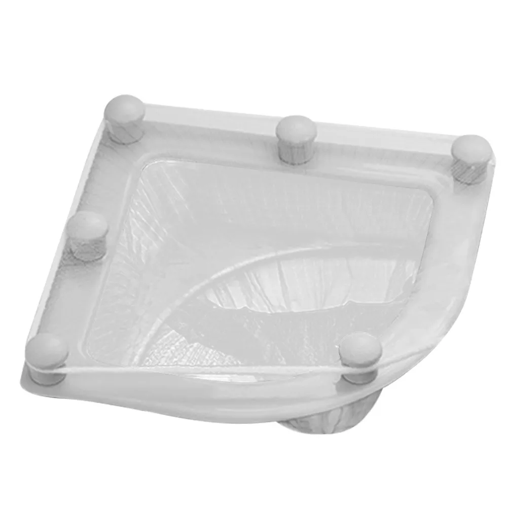 1Set Kitchen Sink Strainer Basket Rack Triangle Stand Practical Disposable High Density Mesh Save Time Effort Sink Strainer