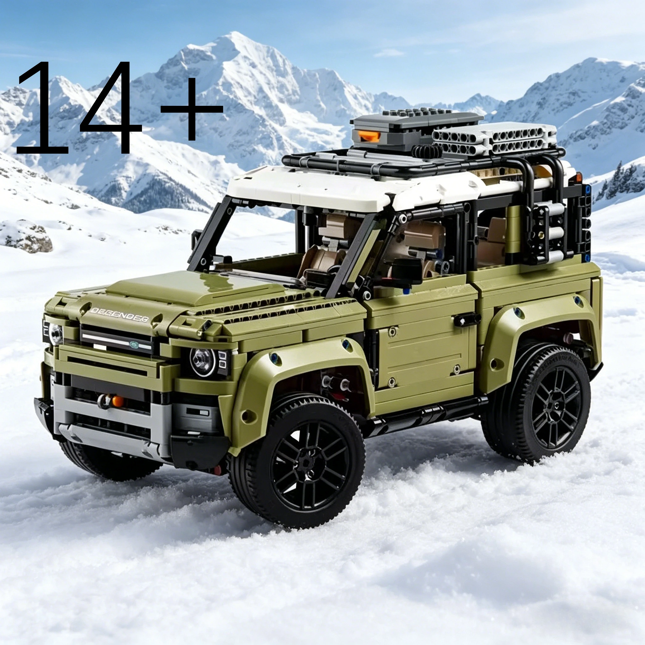 

2573PCS Technical Off-Road Defender Building Blocks, Vehicle Model, Premium Gift & Collectible for Adults
