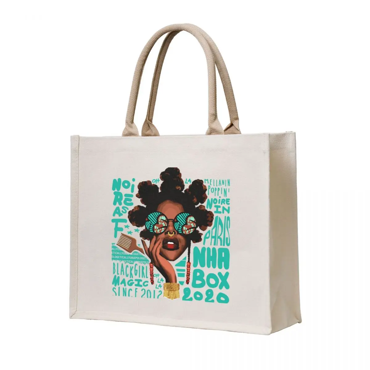 

Ohlala Bantu Knots Tote Bag the tote bag cute tote bag bags cloth bags