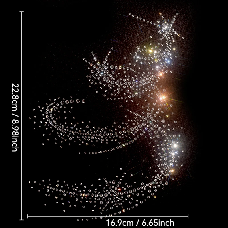 

Geometric patterns, diamonds, rhinestones, sequins, DIY clothes, T-shirts, decorative patches, clothing accessories