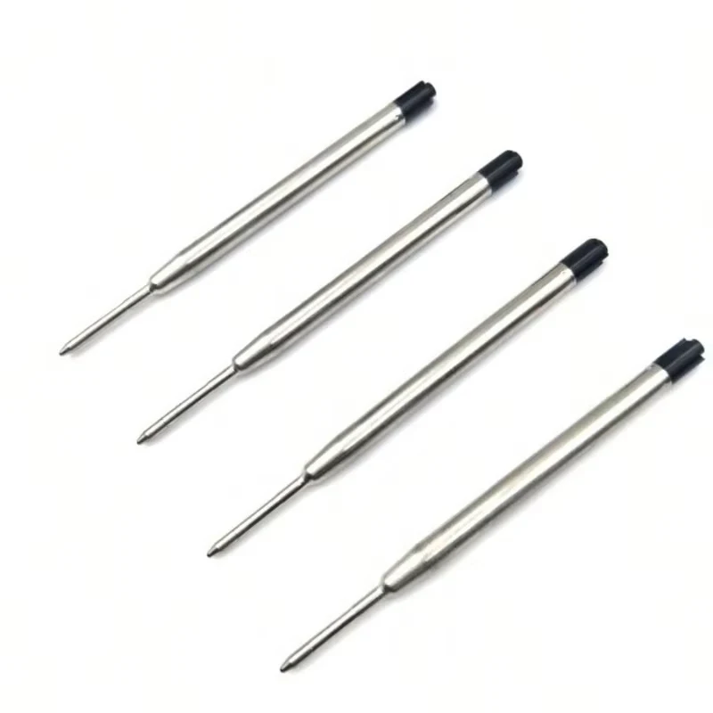 Ballpoint Pen Refills Fine Point 1.0mm Ink Rod High Quality Replaceable Metal Replacement Pen Rods For Office Writing Stationery