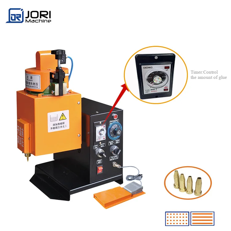 Easy Control 2L Small Size Hot Melt Glue Applicator Hot Melt Glue Gun Machine Spot Spraying With Low Price