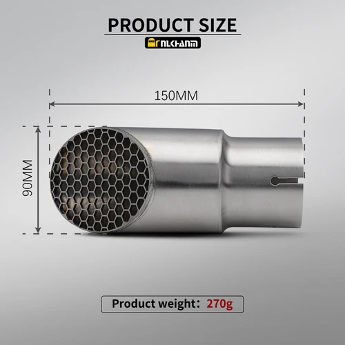 Imagen 2 del producto Silenciador de modificación de escape de motocicleta Scrambler 400/Speed 400