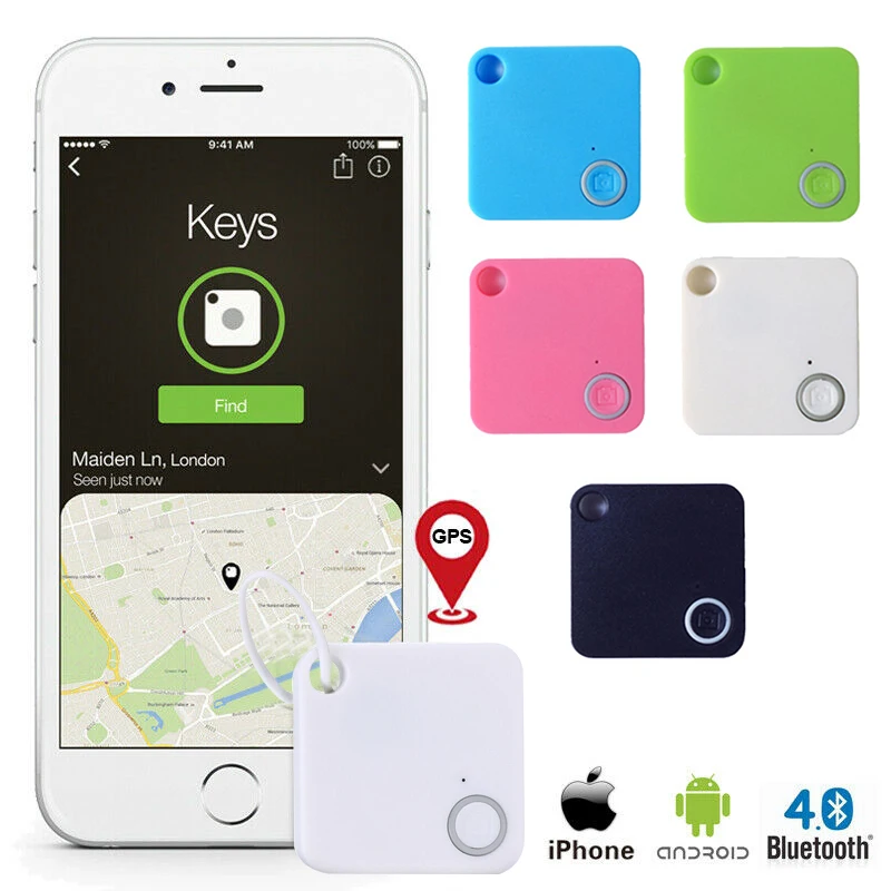 Новый GPS Tile Mate Bluetooth-совместимый трекер, локатор для ключей, устройство слежения против потери, автомобильный GPS-трекер, ошейник для собак, трекер