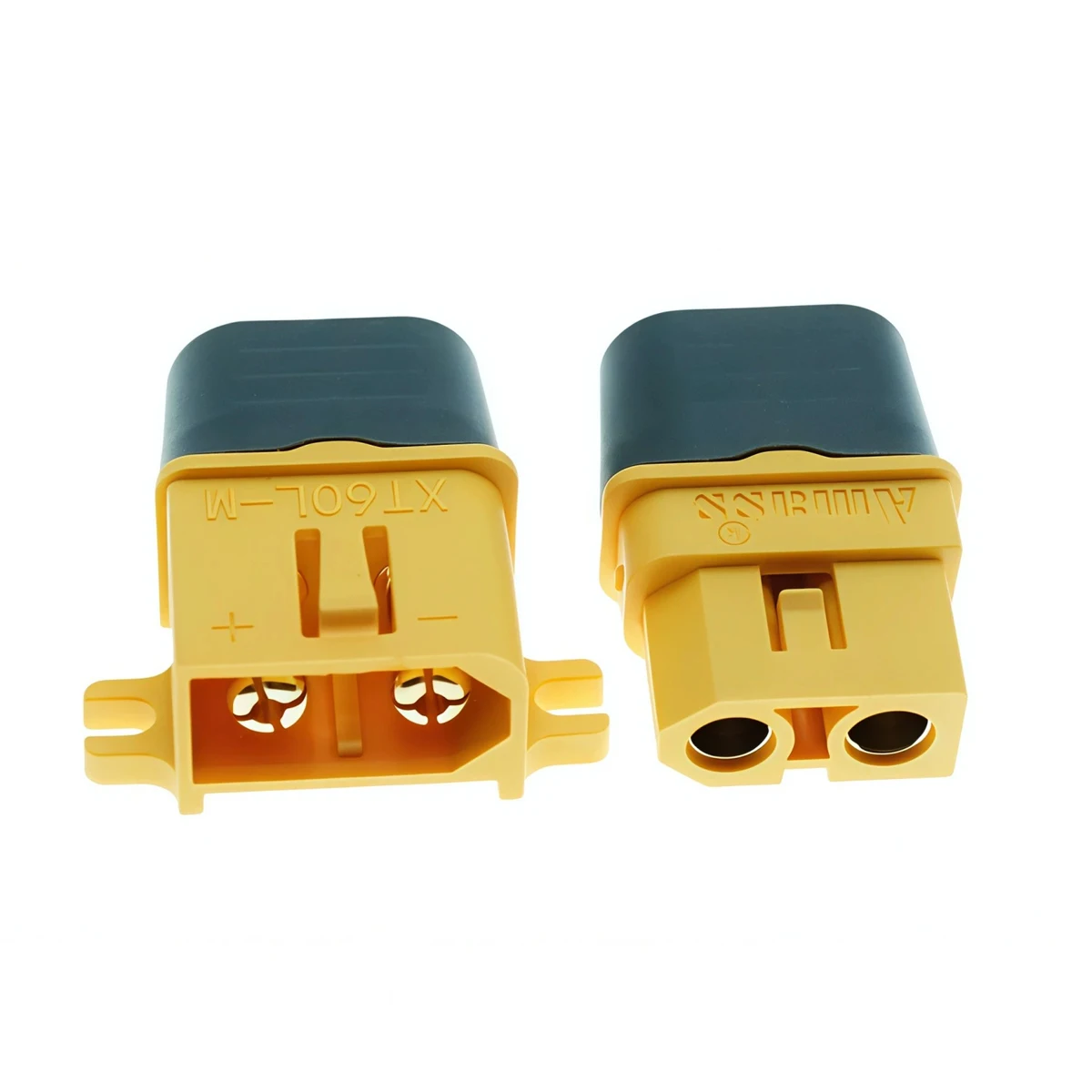 XT60L-M/F connector plug with Sheath Housing Gold Plated Brass High Current for RC Lipo Battery cars fpv drones Airplane car