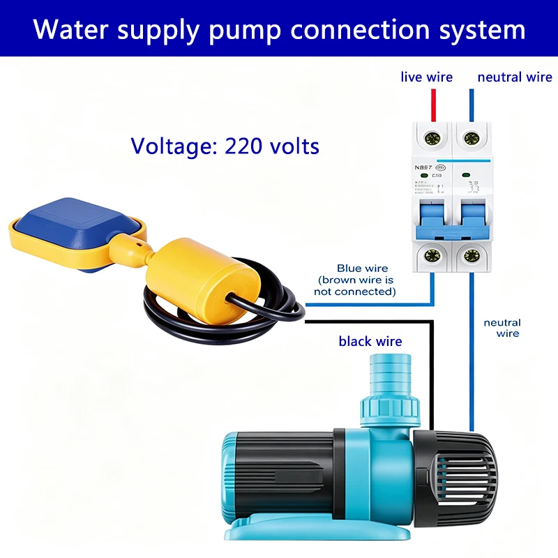 Kabel-Schwimmerschalter für Flüssigkeiten, Wasserstandsschalter, Steuergerät, Schütz, Sensor, Einzelschwimmer für Wasserpumpen, Tankfüllung – Detail 13