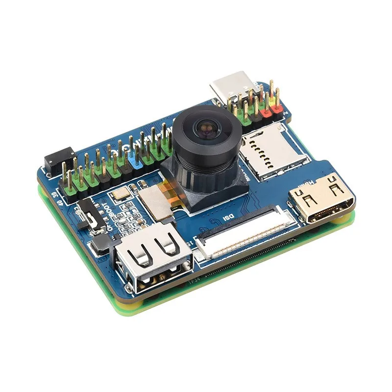 For CM4 Expansion Onboard Multi-function Module 8 Million Camera CSI Interface HDMI Gigabit Network Port