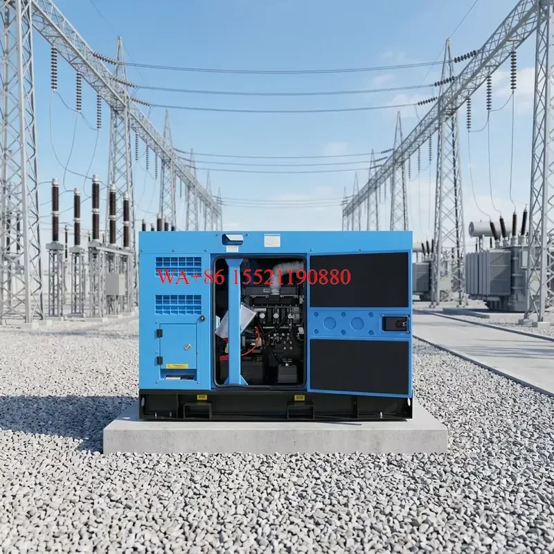 WMWMNU for SDEC Shangchai 15kw 50kva Silent Canopy Diesel Generator Set 1500rpm ATS 50/60Hz with Engine