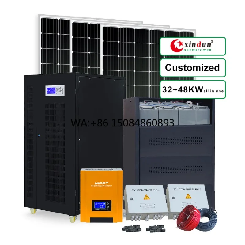 5000w 50kw 50000w Hybrid Balcony Solar Power Energy Panel System Industrial Commercial Use