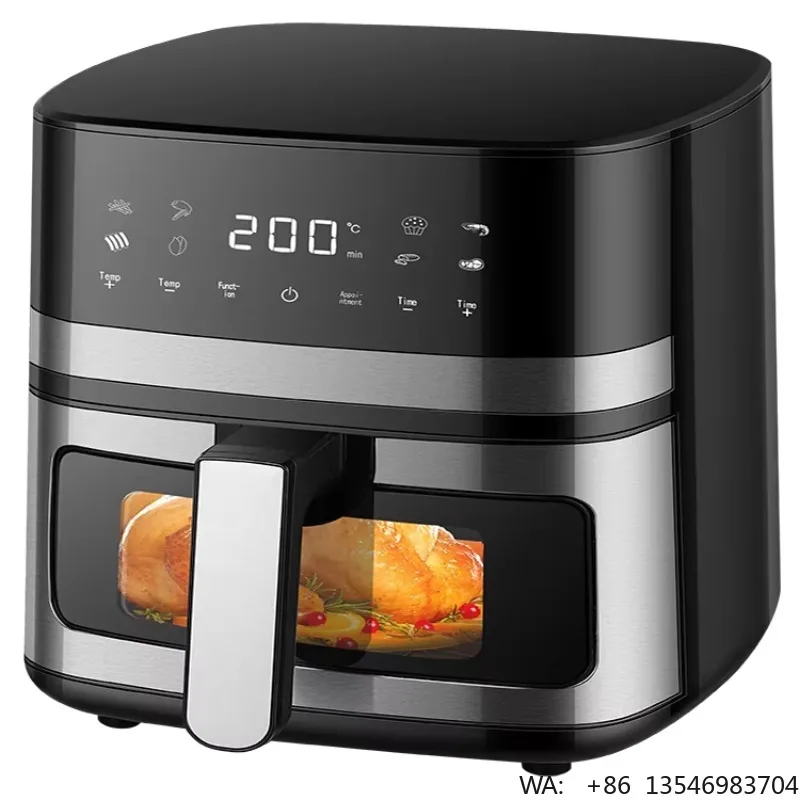 High Quality Latest air Flyer Visual Smart Intelligent No Oil Digital Air Fryer Electric Fryer