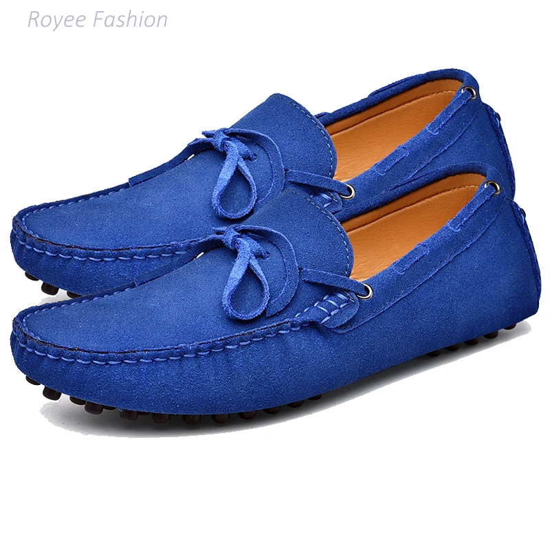 2022 Moccasins Men Moccasins Womens Casual Loafers Slip On Ballet Genuine Leather Boat Shoes Female Shoes Couple Shoes Size38-49