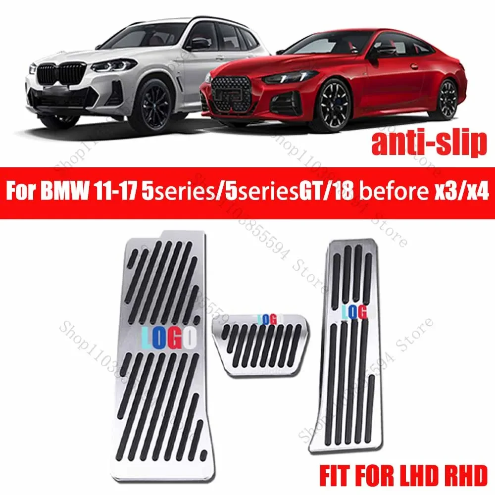 

Brake Accelerator Fuel Car Pedals For BMW 2011-2017 5series or 5seriesGT or 2018 before x3 x4 Foot Rest Brake Pedal