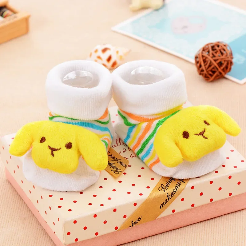 Baby Socks Toy Slipper Girls Boys Newborn Accessories Rubber Anti Slip Animal Kids Toddlers Gift Clothes Infant Children Socks