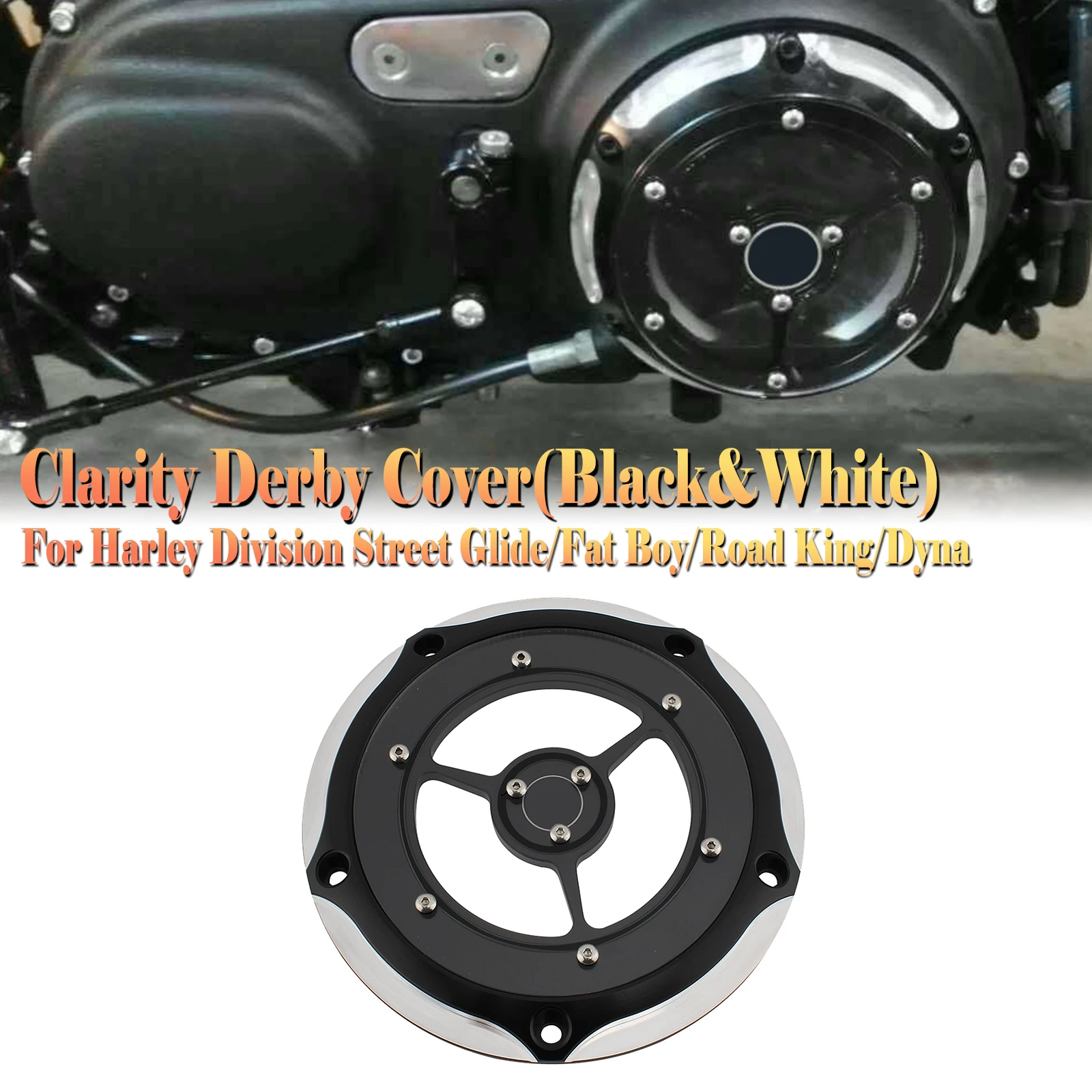 

For 2019-up Harley Softail Deluxe FLDE FXBB 107 FXBBS Fat Bob FXFBS 114 Low Rider Breakout Motorcycle Clutch Derby Cover Cap