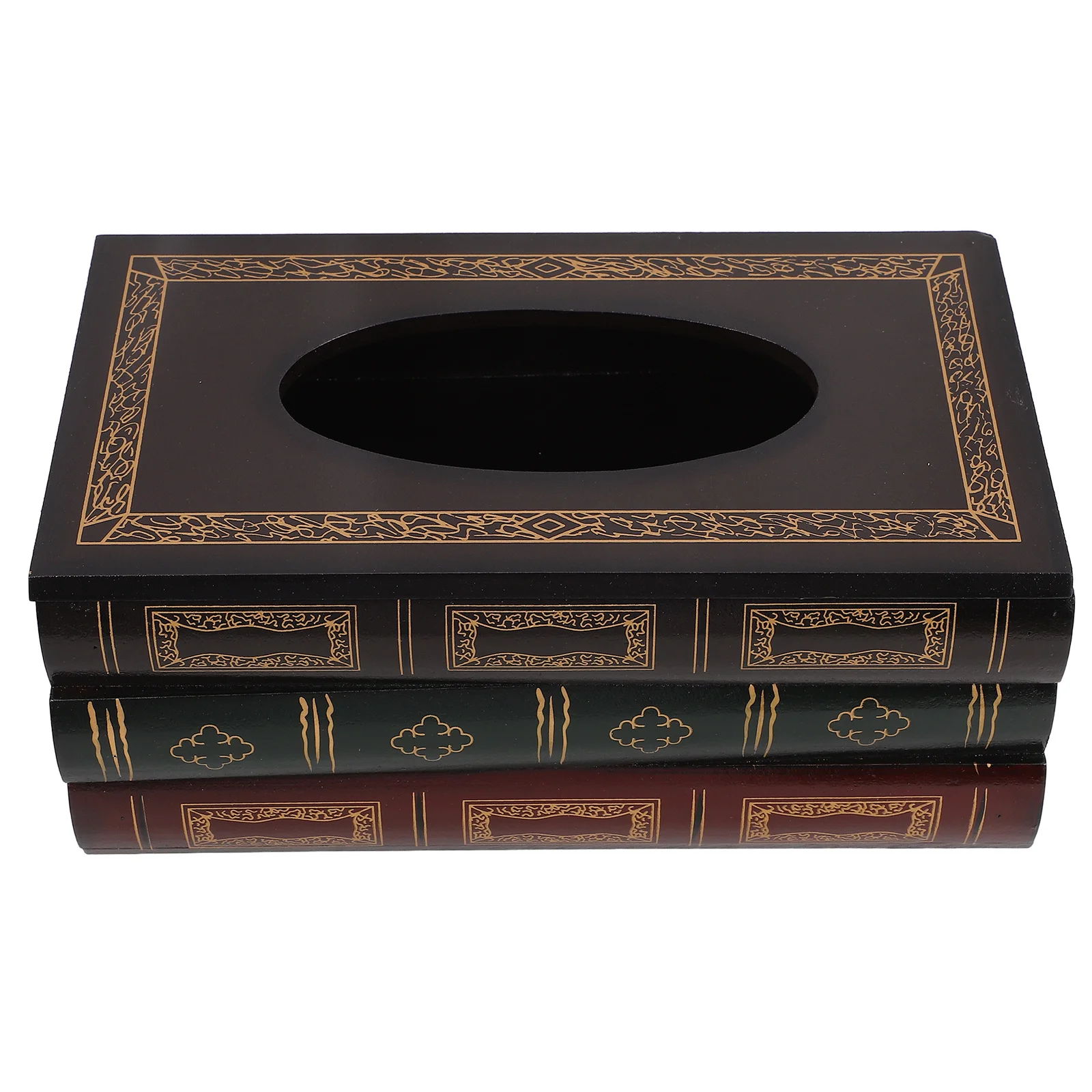 

Wood Tissue Box Holder Standard Size Minimalist Design for Bedroom Living Room Tissue Dispenser Case Paper Towel Storage