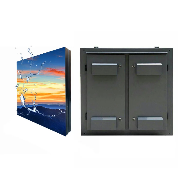 LED-Anzeige, hohe Bildwiederholfrequenz, nahtloser fester Bildschirm, IP65, wasserdicht, P4, P5, P6, P8, P10, Vollfarbbildschirm für den Außenbereich