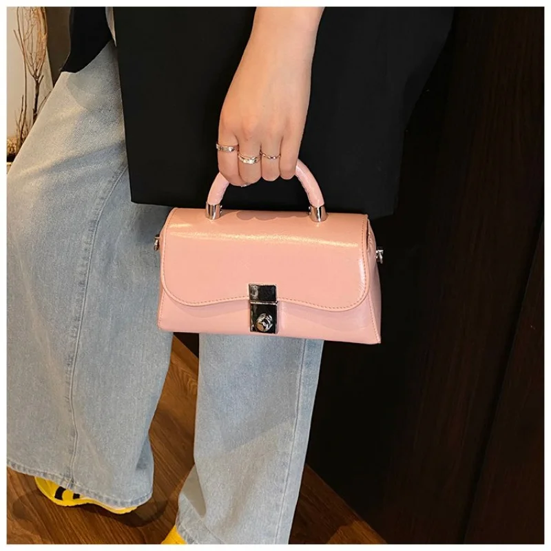 

Первоклассная женская сумка через плечо из козьей кожи с модным Парижским винтажным просторным мягким повседневным изысканным винтажем ​