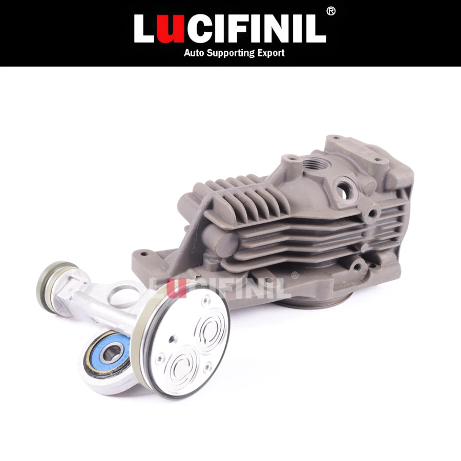 

LuCIFINIL New Head Cylinder Pneumatic Piston For Mercedes W164 W251 W166 Air Suspension Air Pump A1663200104