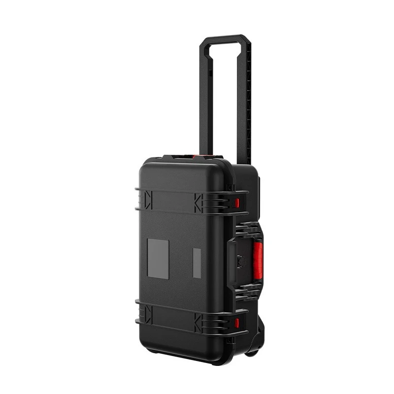 Waterproof Instrument Storage Box Safety Equipment Protective Box Portable Large Capacity Trolley Case Outdoor Tool Case