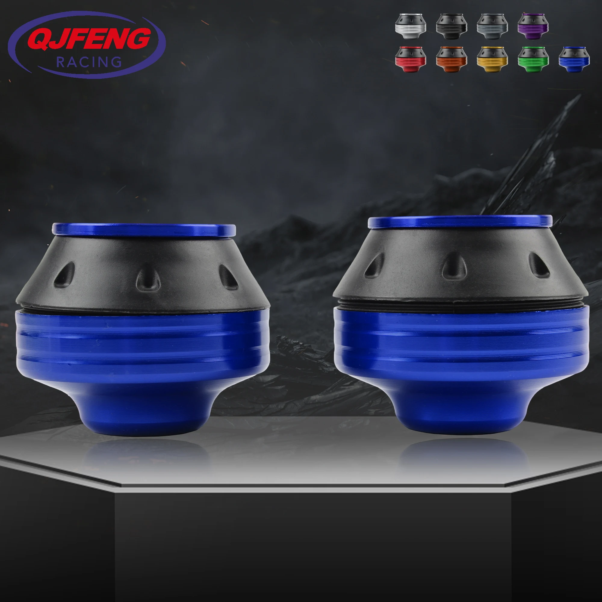 

Motorcycle Front Fork Protection Cups Universal Parts Motorbike Crash Protectors Electric Scooter Falling Front Fork Slider Cups