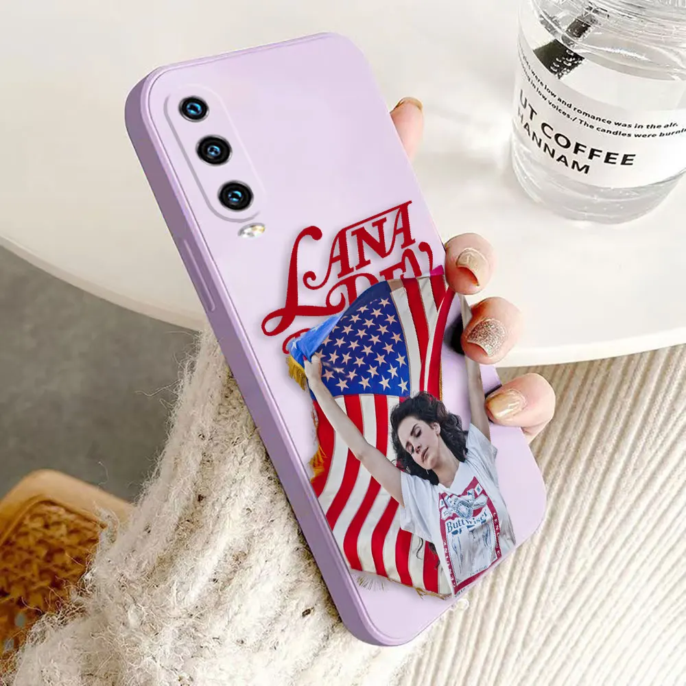 Pop Singer L-Lana Del Rey Cover Phone Case For HONOR X9A Y7 Y7A Y9 9X Y9S 20 NOVA5T PRIME PSMART PRO 5G Case Funda Shell