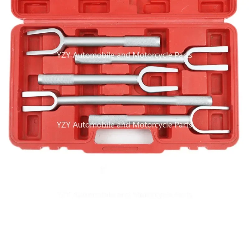 

5PCBall Head ForkType Pry Bar Set Sll Vehicle Series Экстрактор с шаровой головкой Автомобиль Грузовик Шаровой код