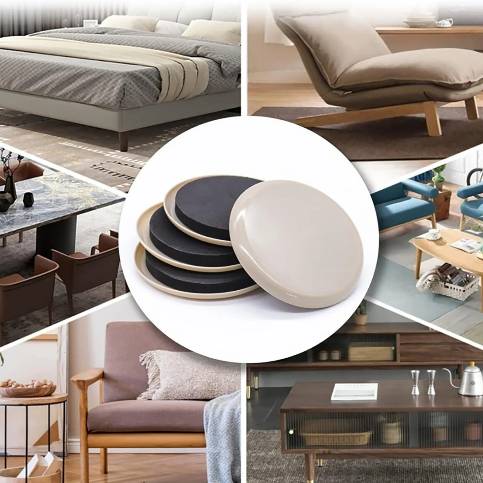 8 шт., Слайдеры для мебели