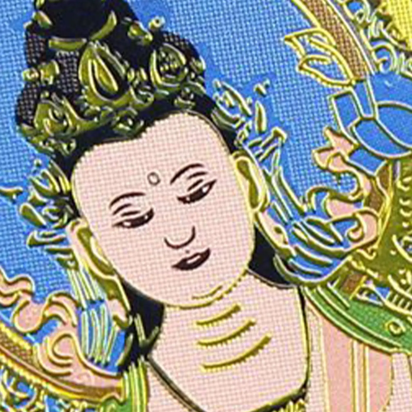 

Наклейка-оберег Тай Суй 2026, самоклеящаяся, традиционная, металлическая, с изображением Будды, коллекционная, украшение к Китайскому Новому году для женщин и молодежи