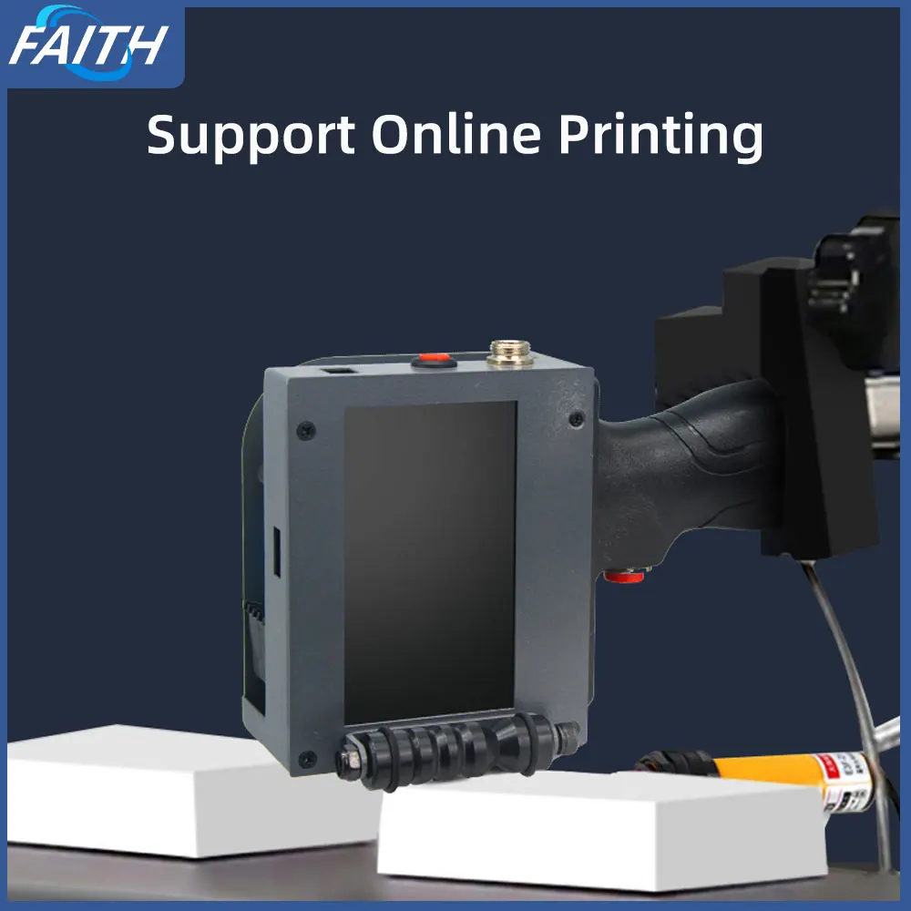 الإيمان 30% خصم 12.7 مللي متر طابعة نافثة للحبر 40 لغة تاريخ الشخصية QR آلة طباعة الرمز التعبئة والتغليف لخطوط الإنتاج