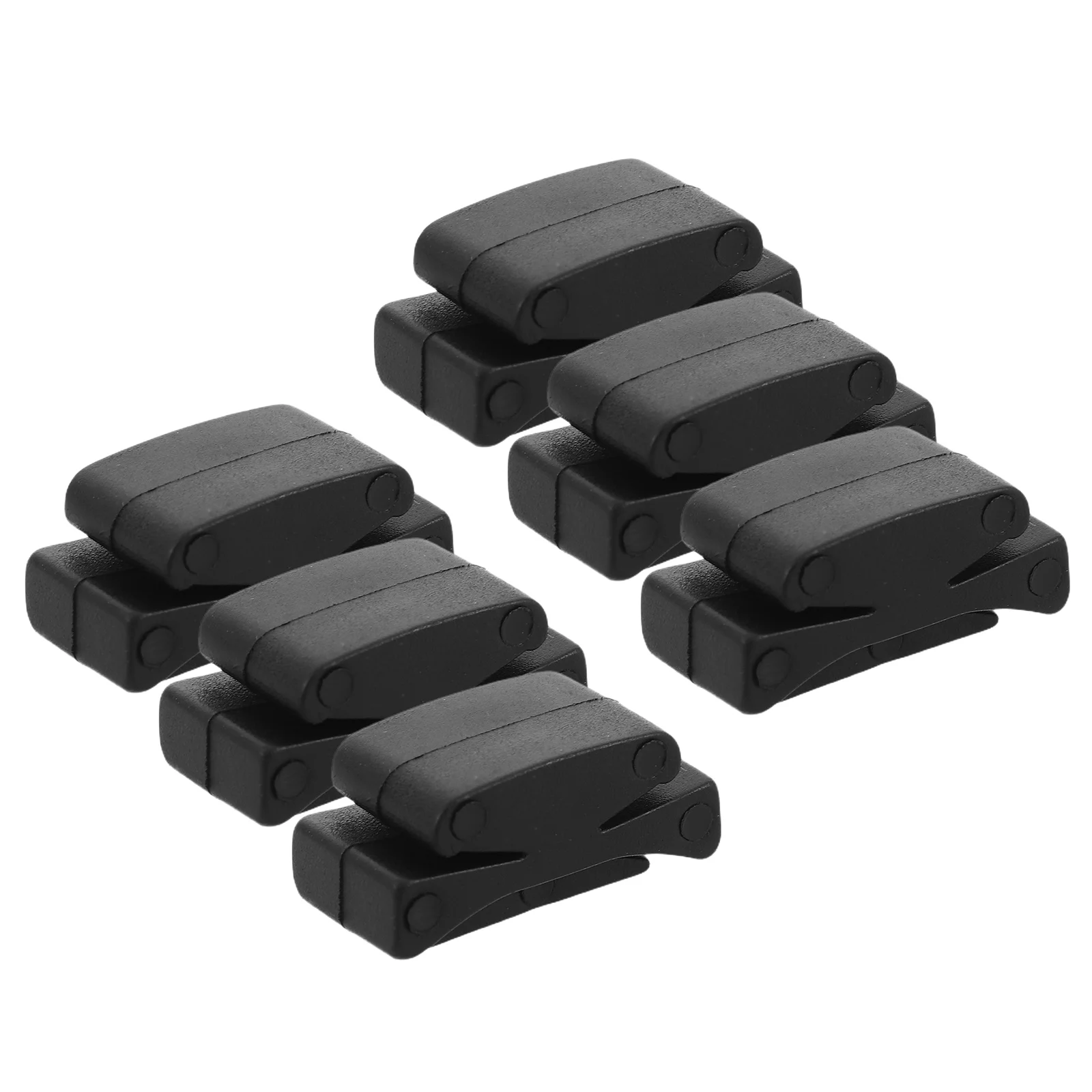 

6 Pcs Guitar Accessory Set Plectrum Clip Portable Headstock Holder Black Pick Holders Fix on