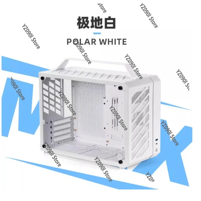 CMax portable portable case, all-aluminum MATX compact, supports 240 water cooling, e-sports desktop computer case