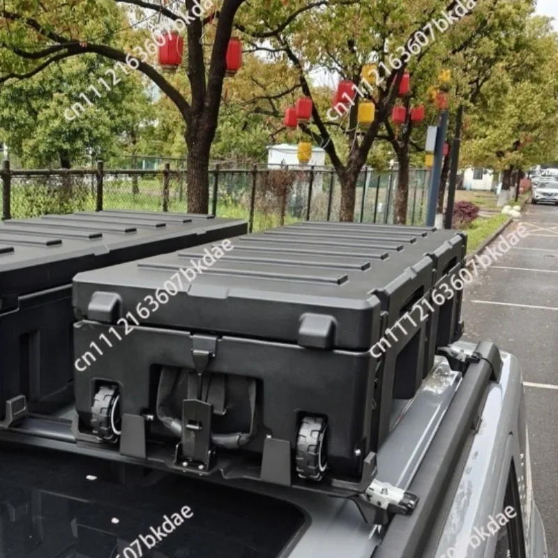 92L  102L car roof luggage SUV roof rack camping special storage box, cargo box, off-road vehicle roof box