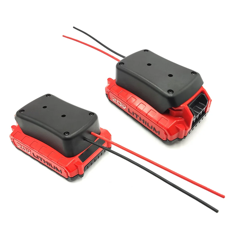 For Black & Decker Porter Cable for Stanley 18V 20V Lithium for Battery DIY Adapter Output Application high-quality