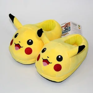 Anime pokemon plush slippers for children and adults, interior shoes, hot, soft, kawaii, pikachu, eevee, umbreon, simpson, home, winter, new 8 Main Sales Pantufa Pokemon - №8
