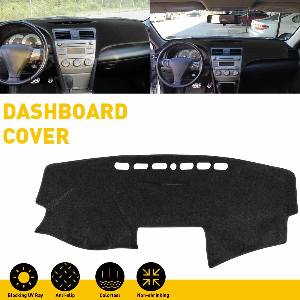 For Toyota Camry 2007 2008 2009 2010 2011 Car Dashboard Cover Dash Mat Sun Shade Non-slip Pad Accessories Fit For Toyota Camry