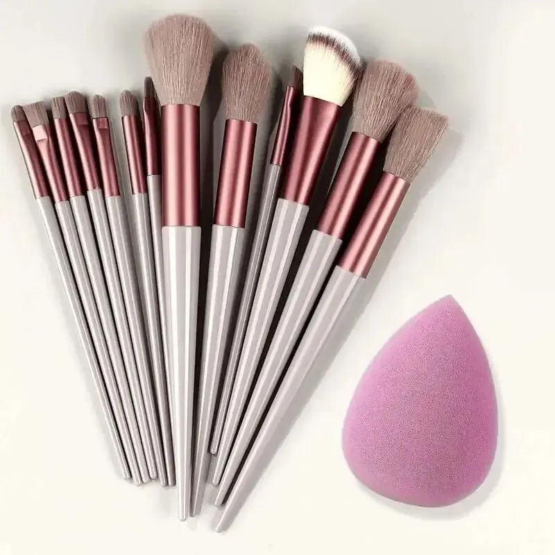 Make-upborstelset Zachte pluizige professionele cosmetische foundation Poeder Oogschaduw Kabuki Blending Make-upborstel Beauty Tool Make-up