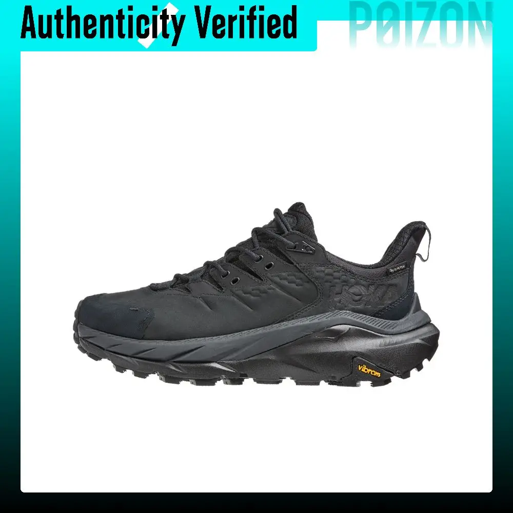HOKA ONE ONE Kaha 2 Mountaineering & Hiking Shoes Men's Low-top Black 1123190-BBLC